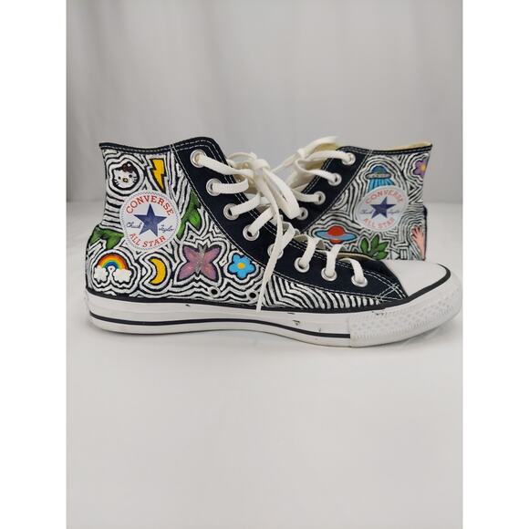 Custom Designed Converse Chuck Taylor High Top Sneaker Multicolor Unisex - Picture 6 of 9